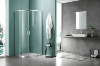 Душевой уголок Aquatek AQ ARI RO 09020CH 90x90см хром